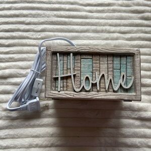 Scentsy WHEREVER I'M WITH YOU Home Elements Wax Warmer Scented NIB Rustic Home